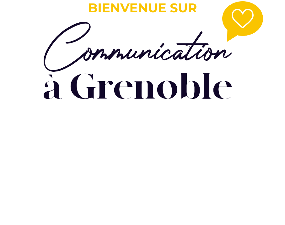 Communication à Grenoble - Logo bienvenue